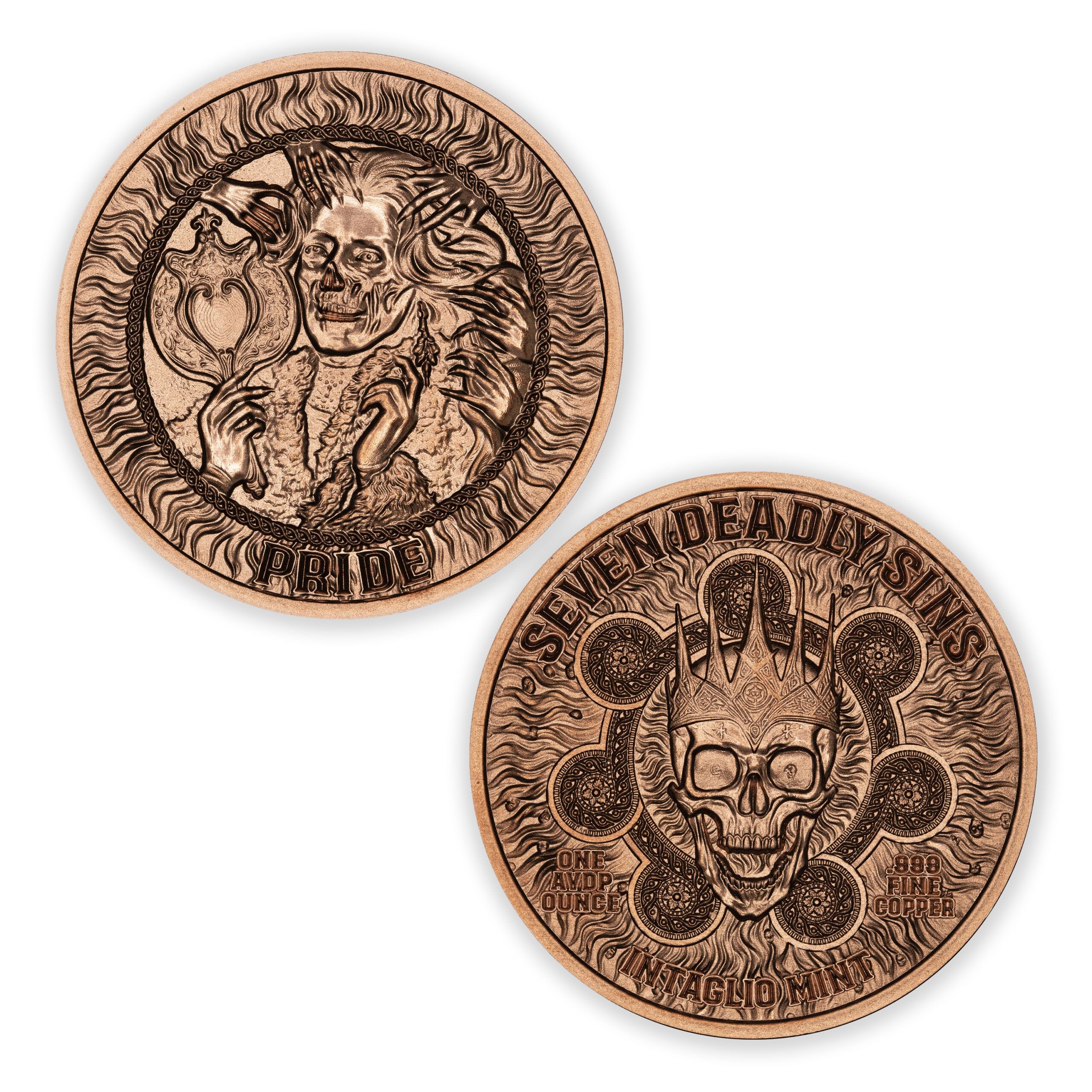 SEVEN DEADLY SINS - PRIDE - 1OZ - 39MM - Image 1