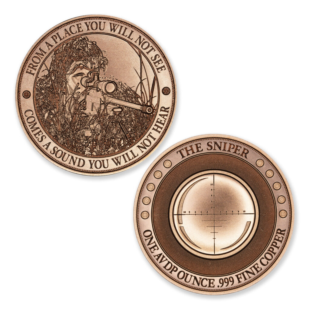 THE SNIPER - 1OZ - 39MM - CU