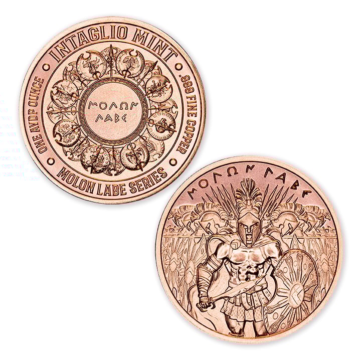 MOLON LABE COLLECTION - TYPE II - 1OZ - 39MM - Image 1