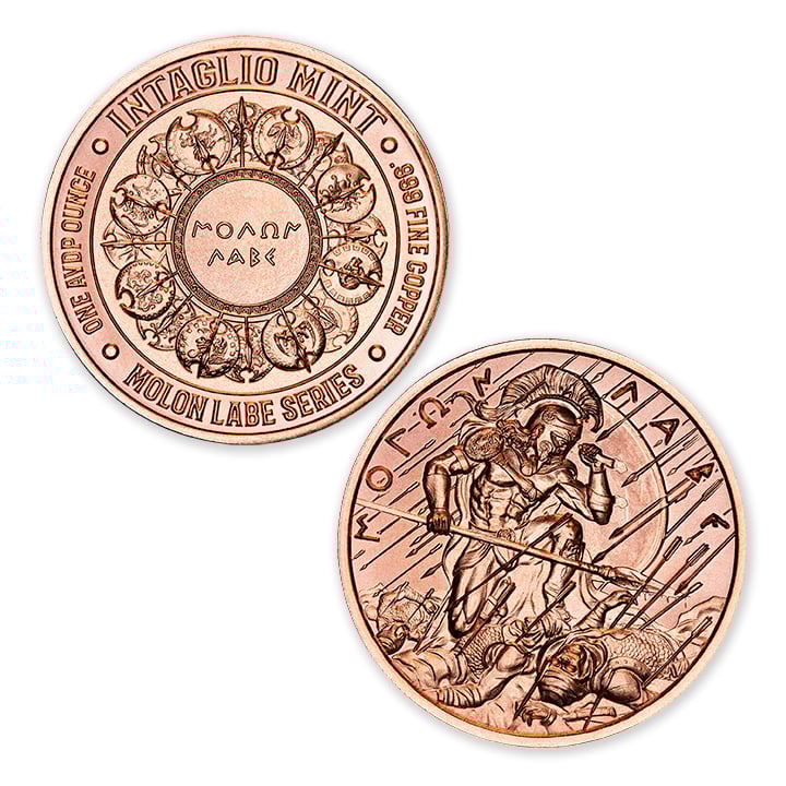 MOLON LABE COLLECTION - TYPE III - 1OZ - 39MM - Image 1