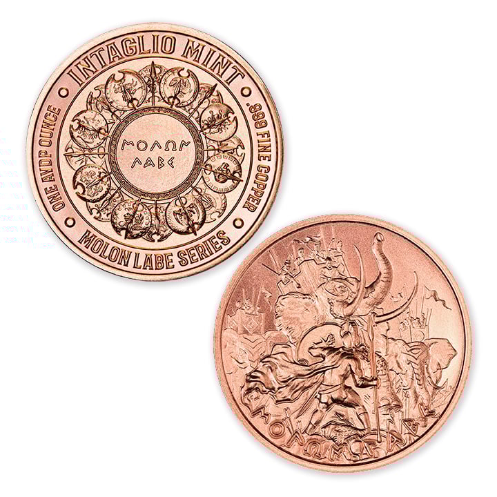 MOLON LABE COLLECTION - TYPE IV - 1OZ - 39MM - Image 1