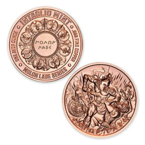 MOLON LABE COPPER COLLECTION - TYPE V - 1OZ - 39MM
