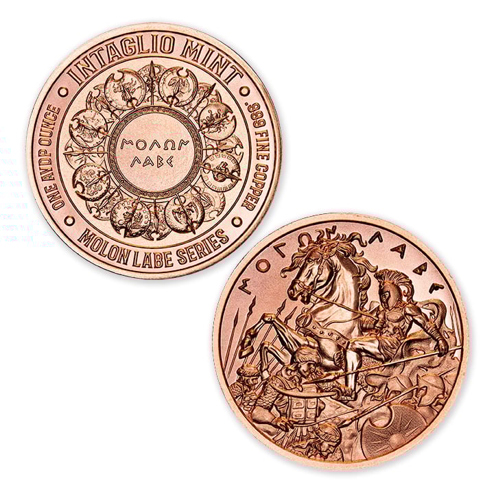 MOLON LABE COLLECTION - TYPE VI - 1OZ - 39MM - Image 1