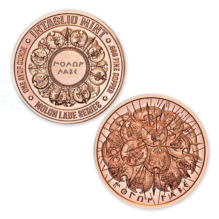 MOLON LABE COLLECTION - TYPE IX - 1OZ - 39MM - Image 1