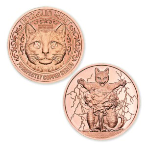 PURRFECTLY COPPER SERIES - CATACLYSMIC - 1OZ - 39MM - 1OZ - 39MM
