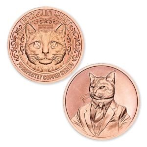 PURRFECTLY COPPER SERIES - POWER SUIT - 1OZ - 39MM