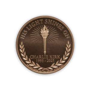 CHARLIE KIRK MEMEORIAL ROUND - 1OZ - 39MM