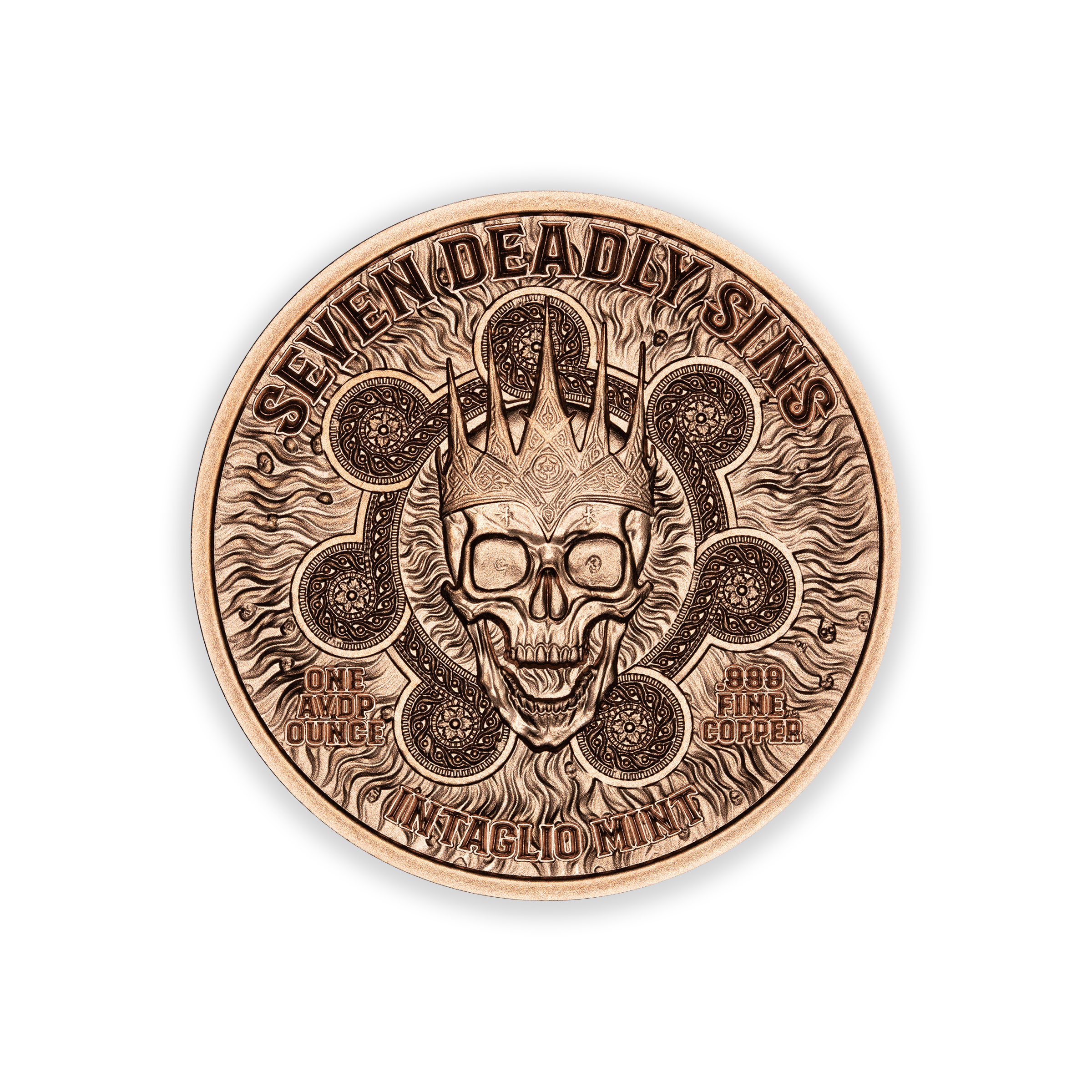 SEVEN DEADLY SINS - WRATH - 1OZ - 39MM - Image 3