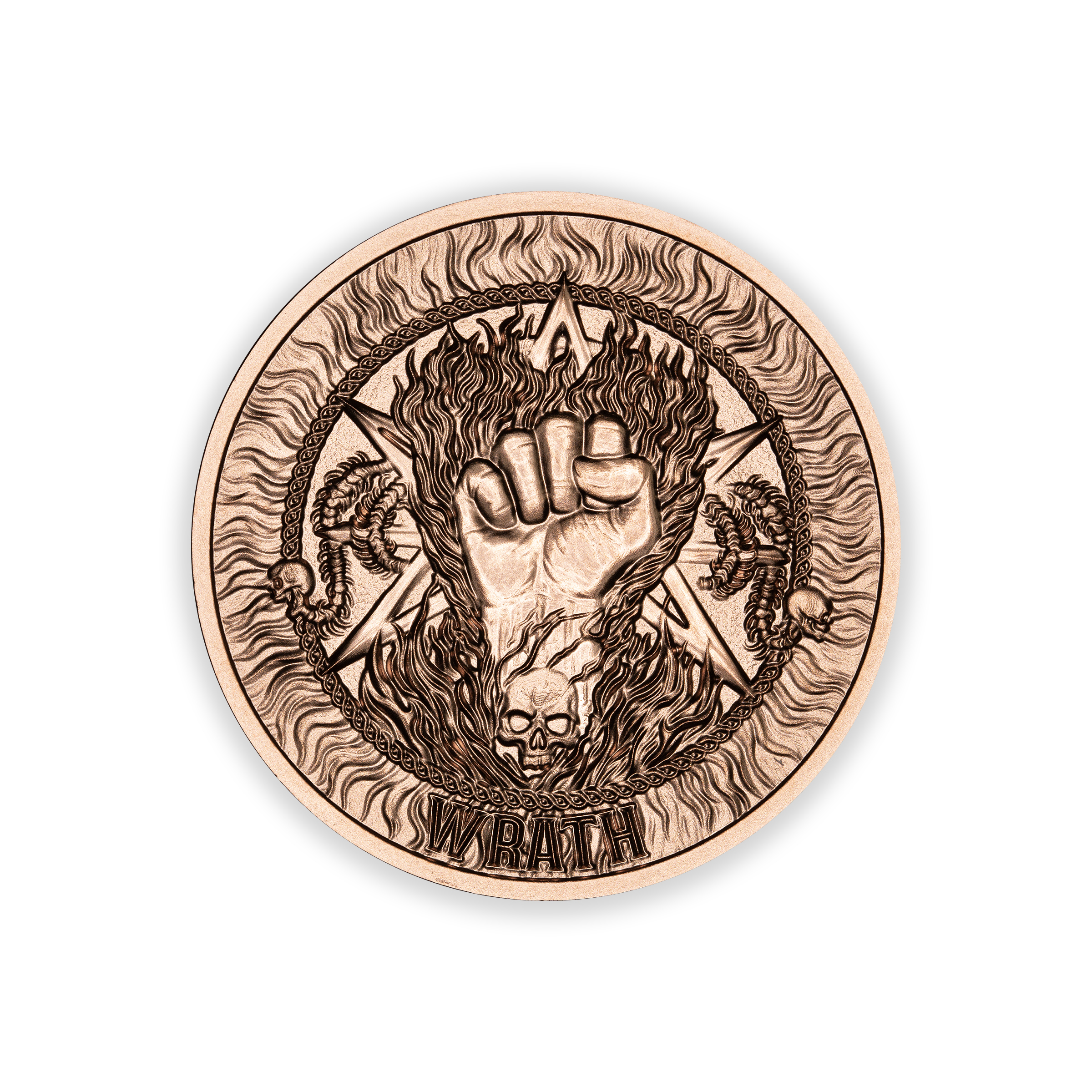 SEVEN DEADLY SINS - WRATH - 1OZ - 39MM - Image 2