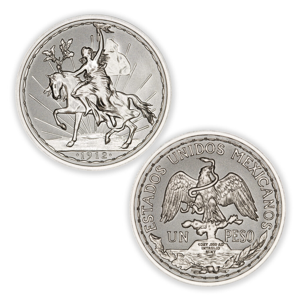 MEXICAN 1912 CABALLITO TRIBUTE – 1 TROY OUNCE – 39MM