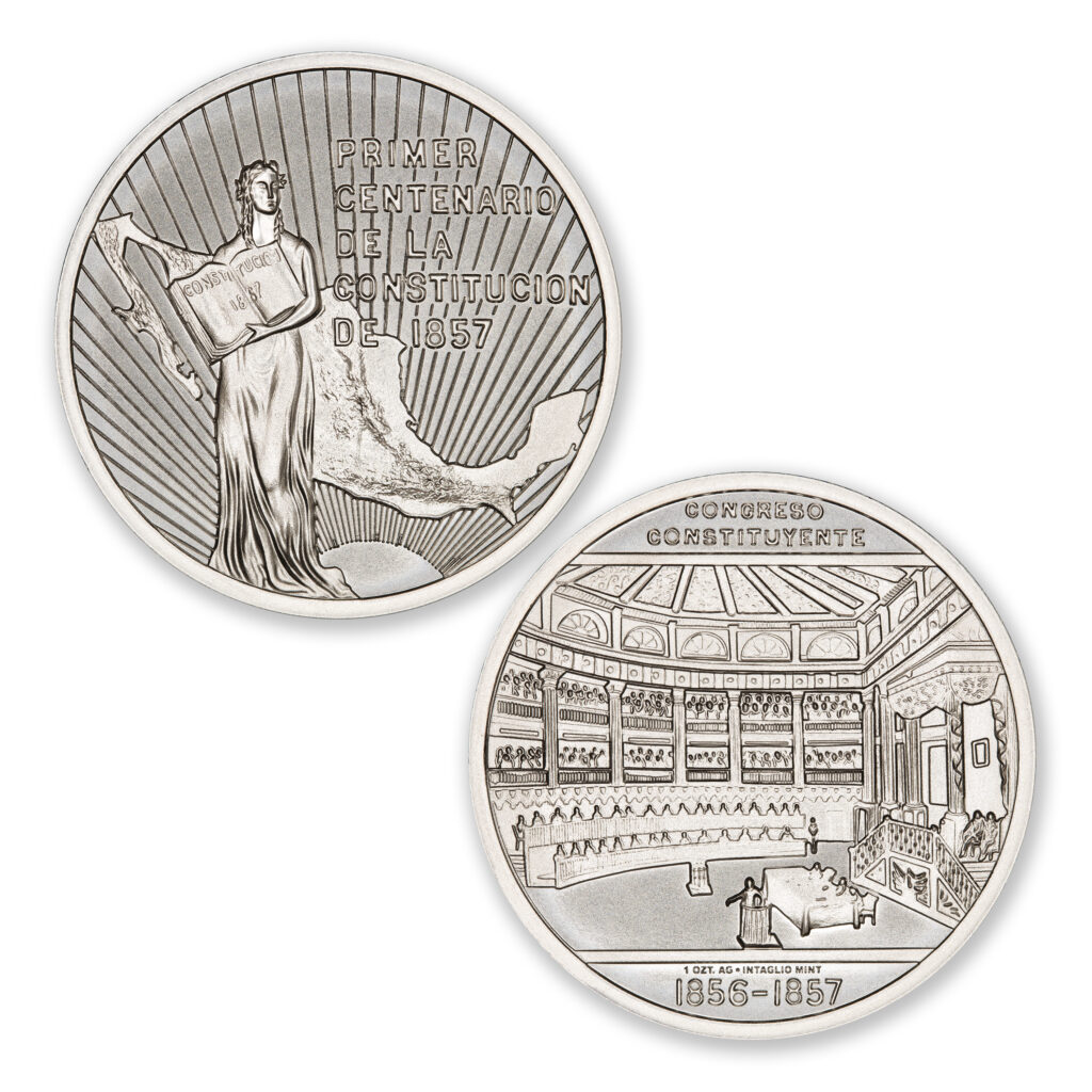 MEXICAN – CONSTITUCIÓN CENTENNIAL - 1 TROY OUNCE – 39MM