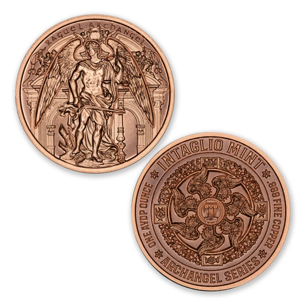 ARCHANGEL SERIES - RAGUEL - 1OZ - 39MM - CU