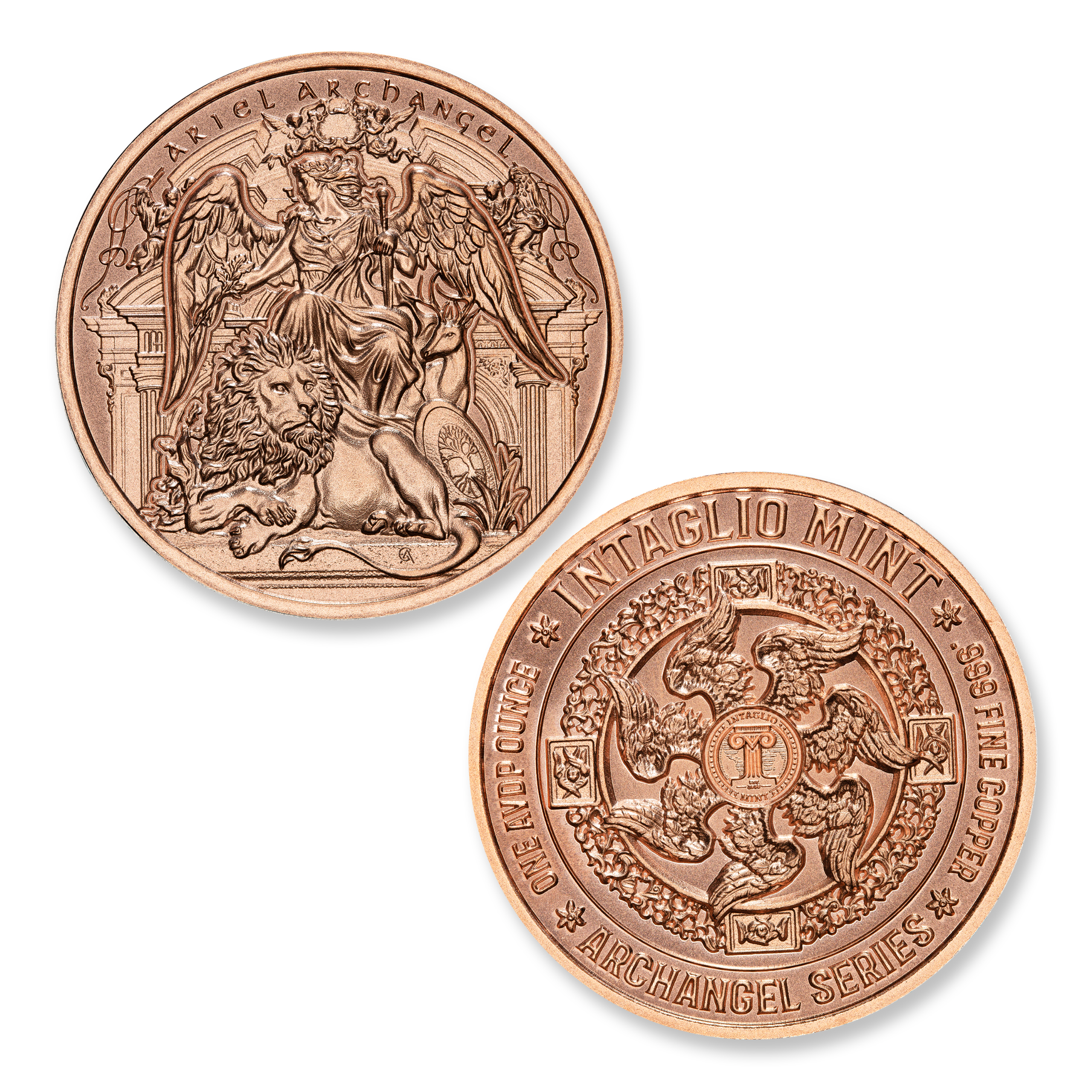 ARCHANGEL SERIES - ARIEL - 1OZ - 39MM - CU - Image 1