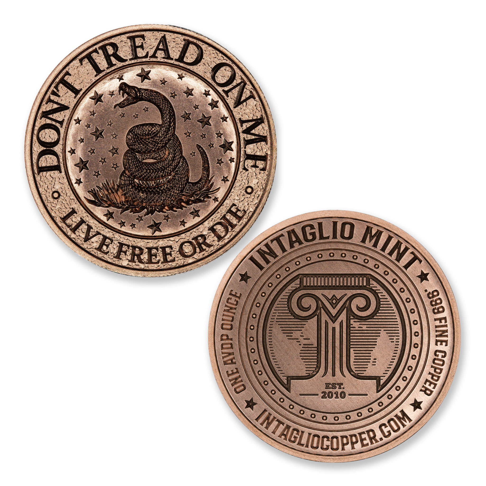 DON’T TREAD ON ME – 1OZ – 39MM-CU