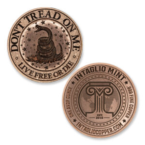DON’T TREAD ON ME – 1OZ – 39MM-CU