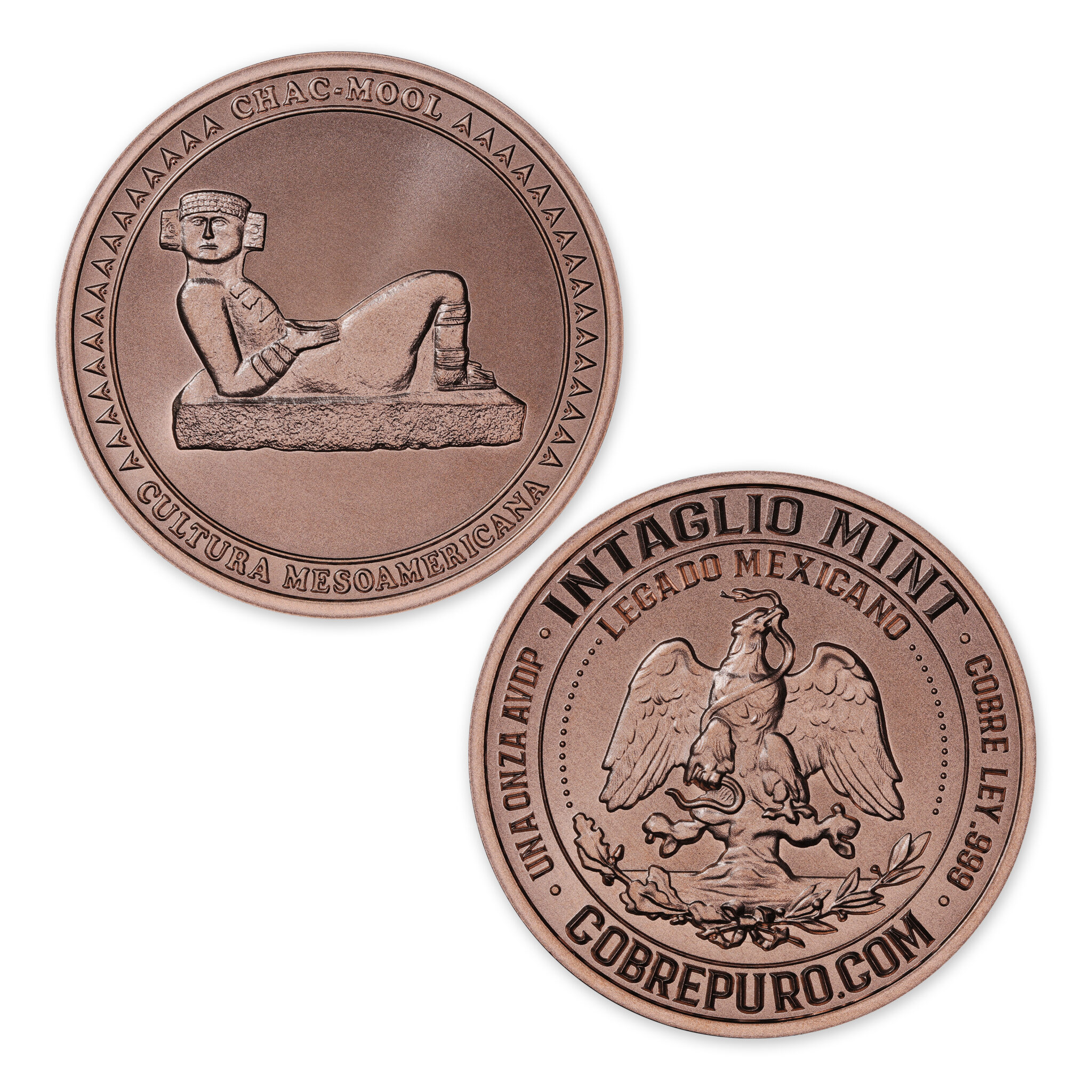 LEGADO MEXICANO SERIES – CHAC-MOOL – 1OZ – 39MM – CU