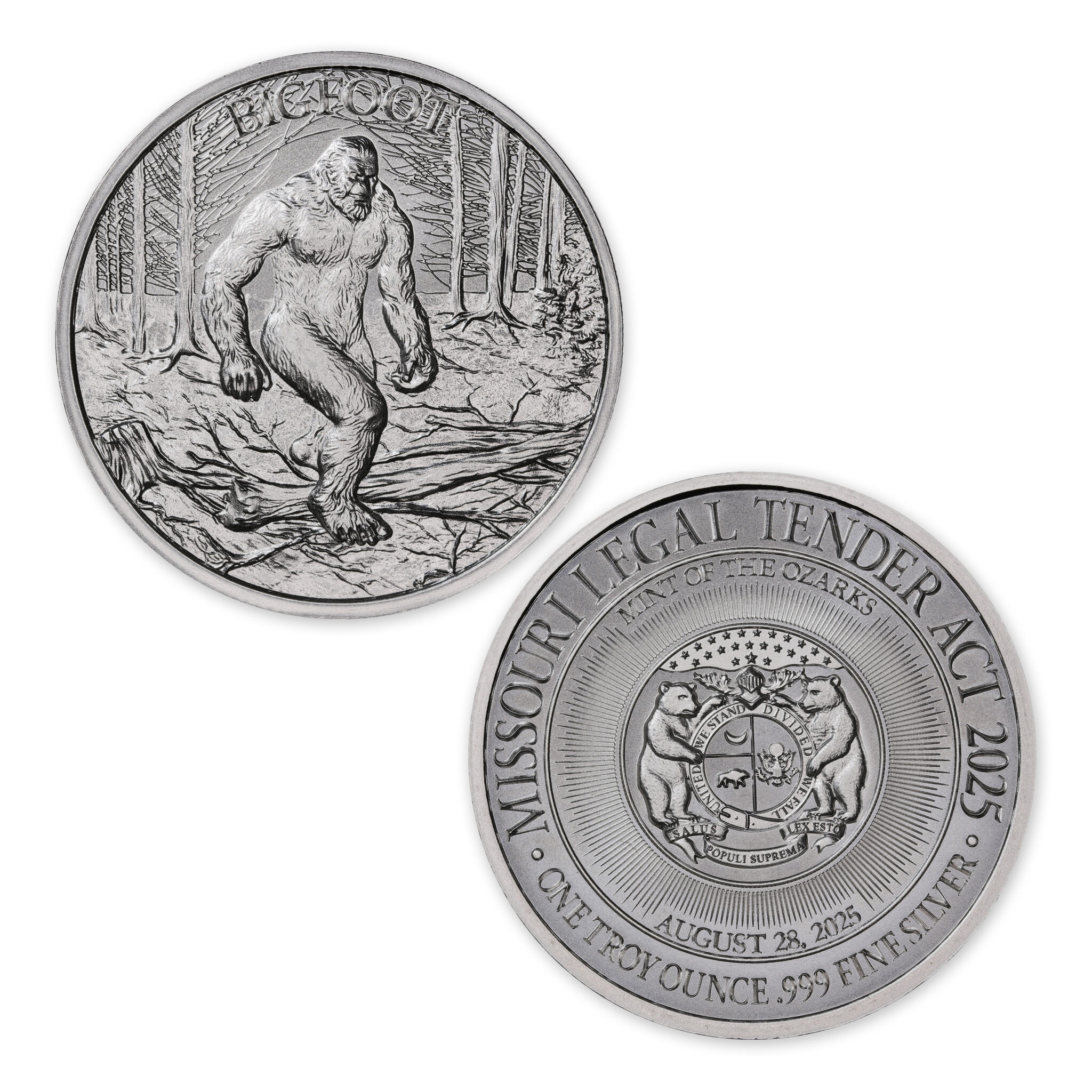 Legal Tender Act - Missouri - Bigfoot - Intaglio Mint