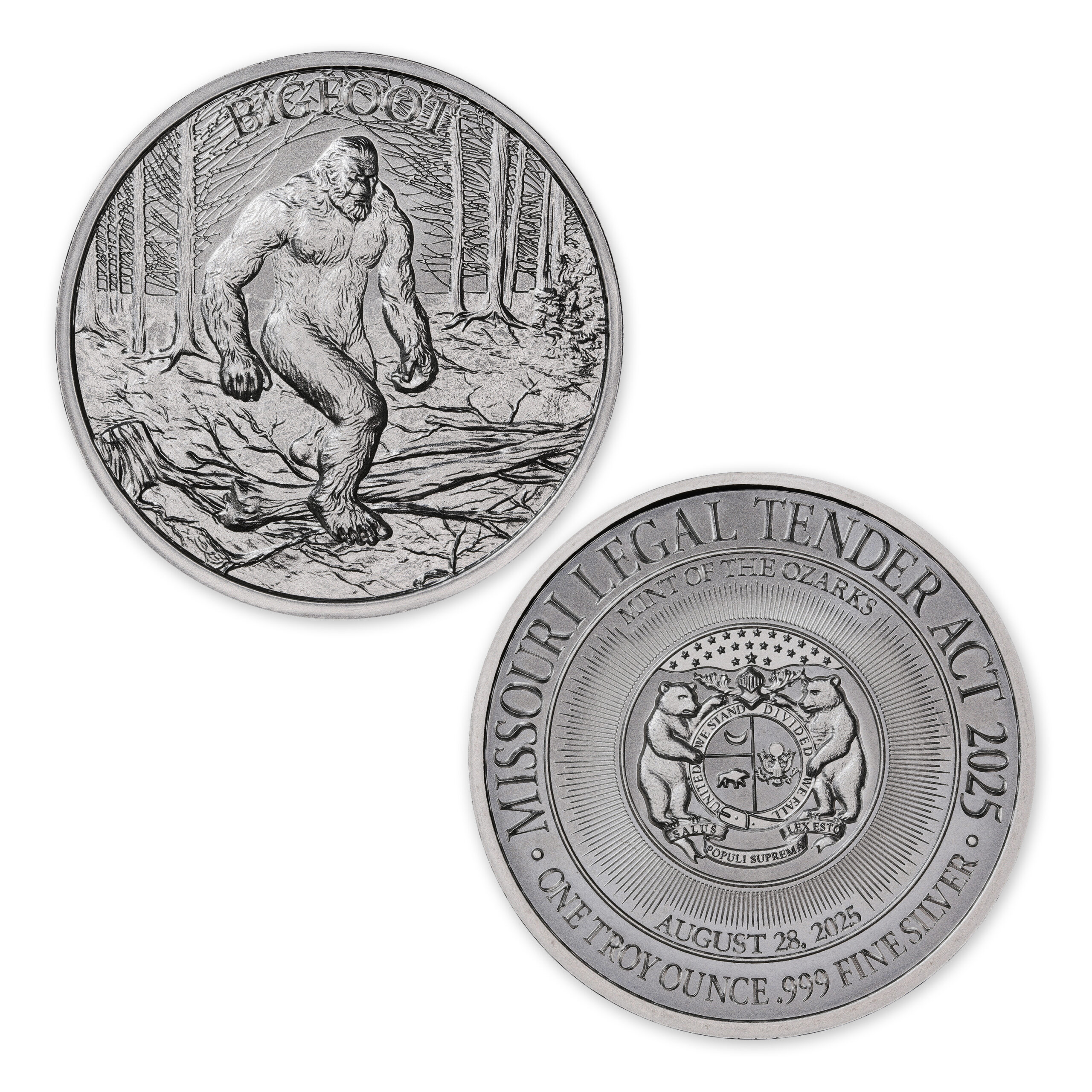 Legal Tender Act - Missouri - Bigfoot - Intaglio Mint