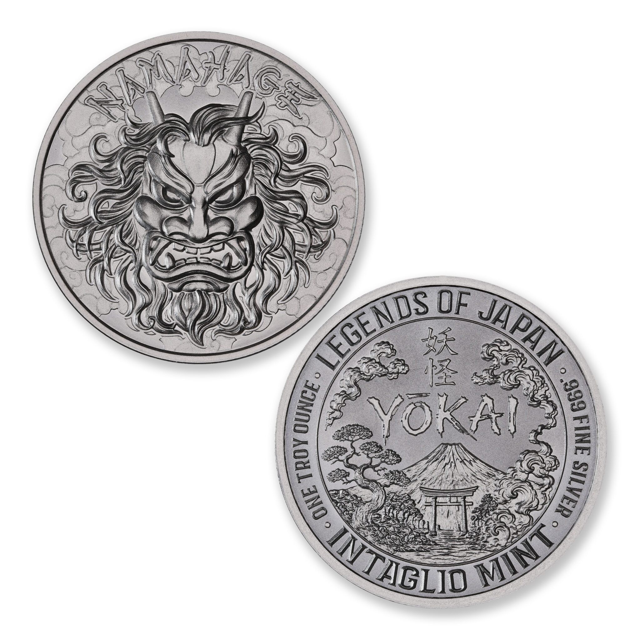 YOKAI: LEGENDS OF JAPAN – NAMAHAGE – 1 TROY OUNCE – 39MM