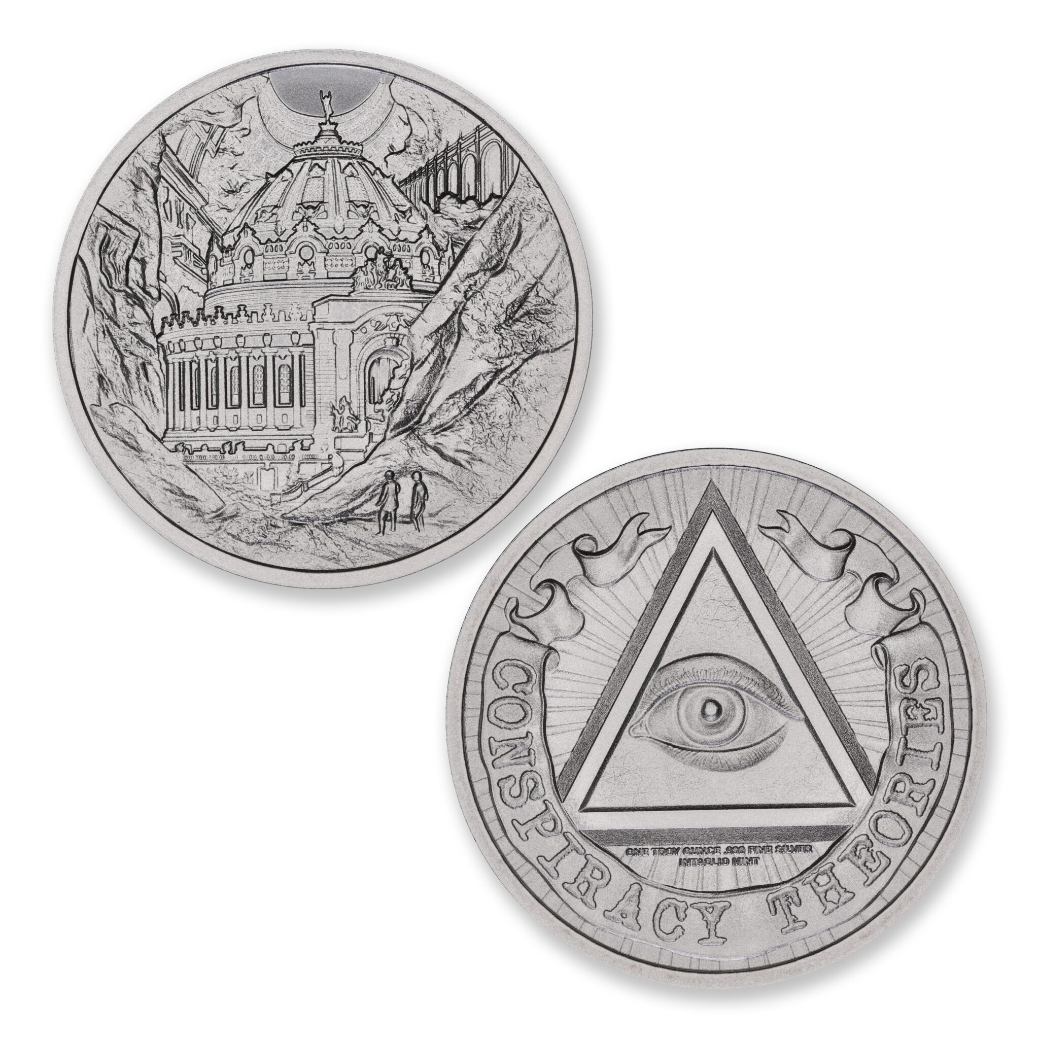 CONSPIRACY THEORIES SERIES - TARTARIA – 1 TROY OUNCE – 39MM